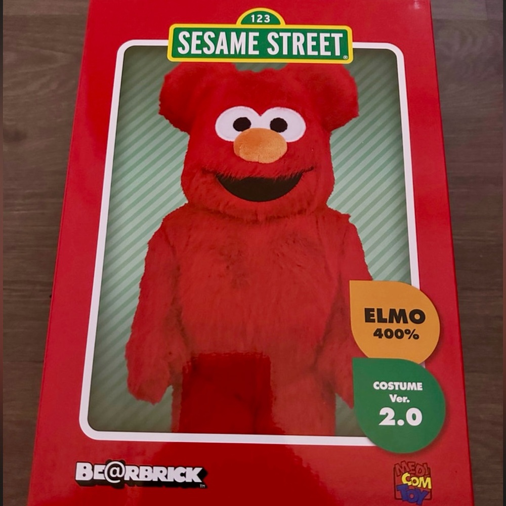 Bearbrick Elmo Costume Ver. 2.0 400%
